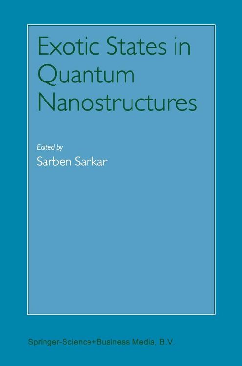Produktbild: Exotic States in Quantum Nanostructures