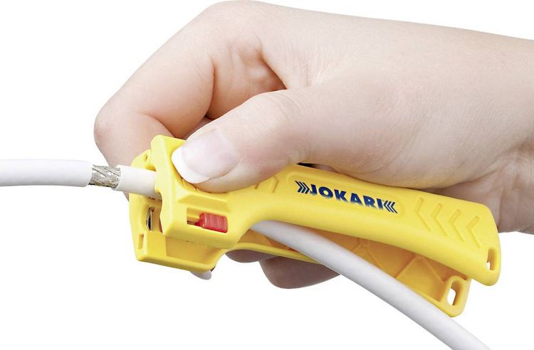 Produktbild: Jokari T30110 Kabelentmanteler Geeignet f&uuml;r Koaxialkabel 4.8 bis 7.5mm RG6, RG59/U, RG58