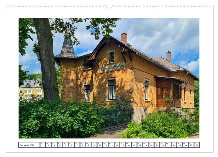 Produktbild: Gera - Untermhaus (Wandkalender 2026 DIN A2 quer), CALVENDO Monatskalender