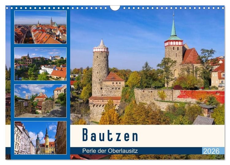 Produktbild: Bautzen - Perle der Oberlausitz (Wandkalender 2026 DIN A3 quer), CALVENDO Monatskalender