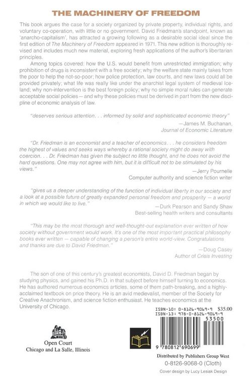 Produktbild: The Machinery of Freedom