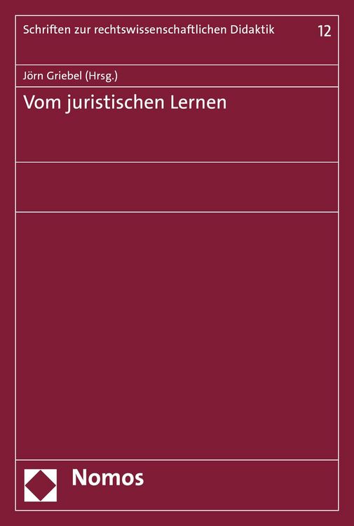 Produktbild: Vom juristischen Lernen