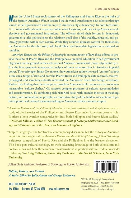 Produktbild: American Empire and the Politics of Meaning