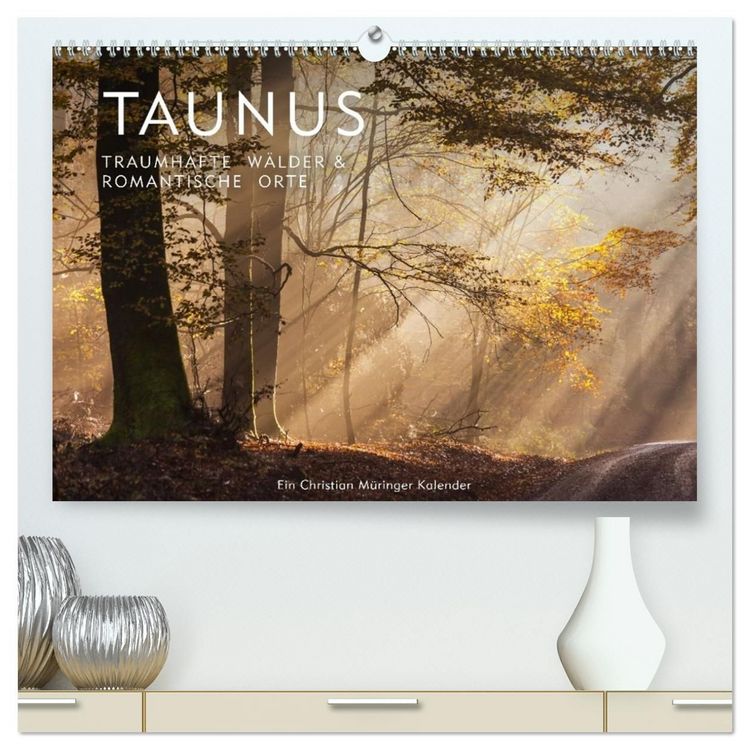Produktbild: Taunus - Traumhafte W&auml;lder und romantische Orte (hochwertiger Premium Wandkalender 2027 DIN A2 quer), Kunstdruck in Hochglanz