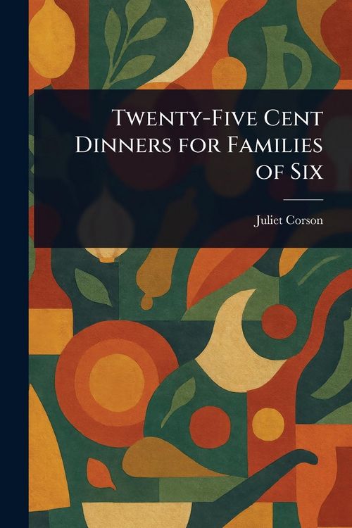 Produktbild: Twenty-Five Cent Dinners for Families of Six