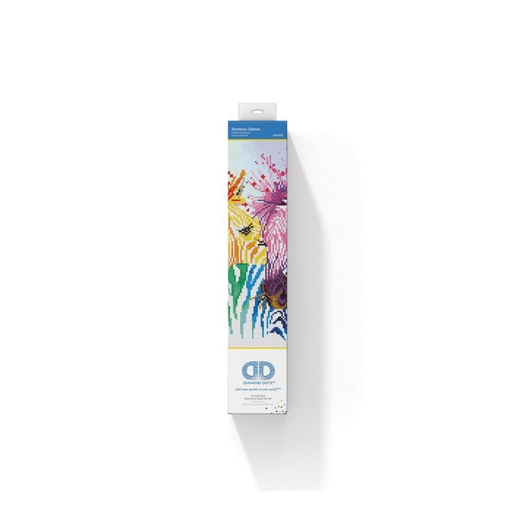 Produktbild: Diamond Dotz Regenbogen Zebras