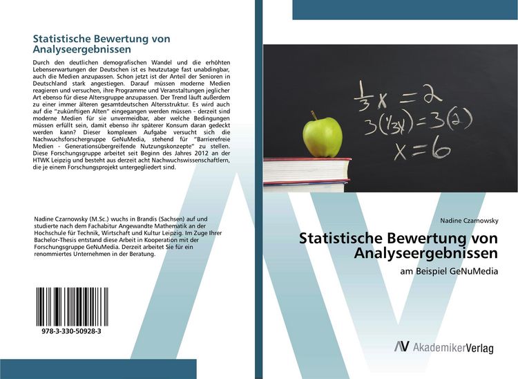 Produktbild: Statistische Bewertung von Analyseergebnissen