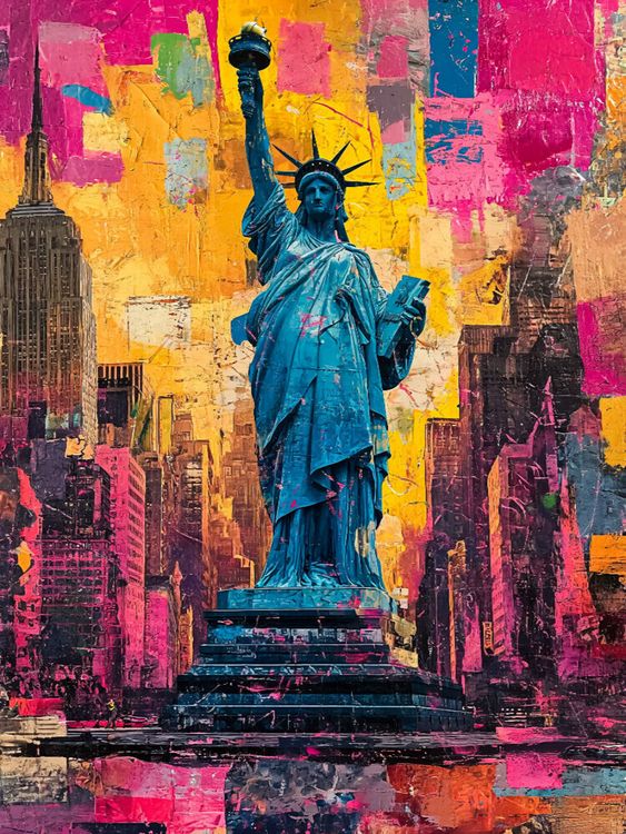 Produktbild: CALVENDO Puzzle Liberty | 1000 Teile Lege-Gr&ouml;&szlig;e 64x48cm Foto-Puzzle f&uuml;r gl&uuml;ckliche Stunden