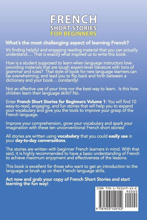 Produktbild: French Short Stories for Beginners