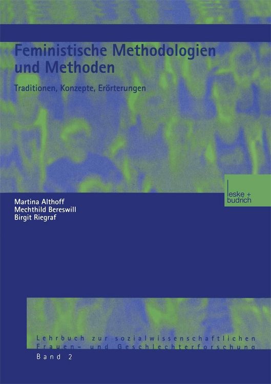 Produktbild: Feministische Methodologien und Methoden