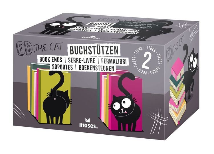 Produktbild: Ed, the Cat Buchst&uuml;tzen 2er Set