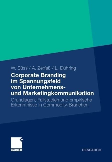 Produktbild: Corporate Branding im Spannungsfeld von Unternehmens- und Marketingkommunikation