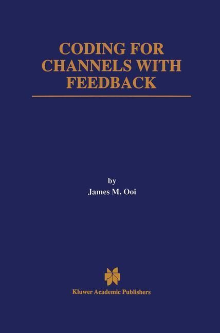 Produktbild: Coding for Channels with Feedback