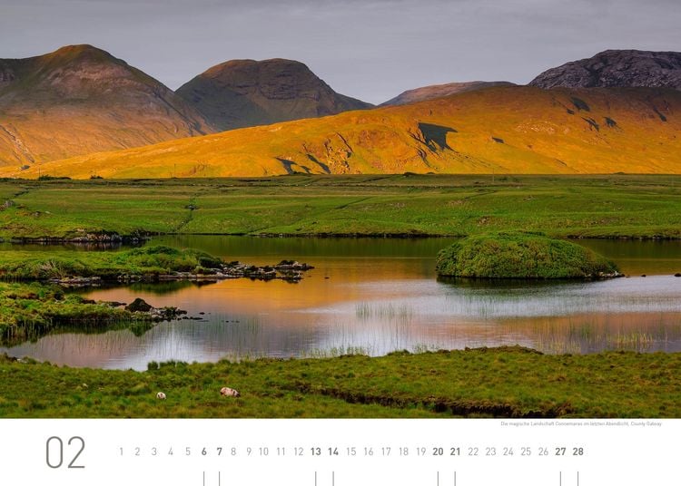 Produktbild: Irland Exklusivkalender 2027