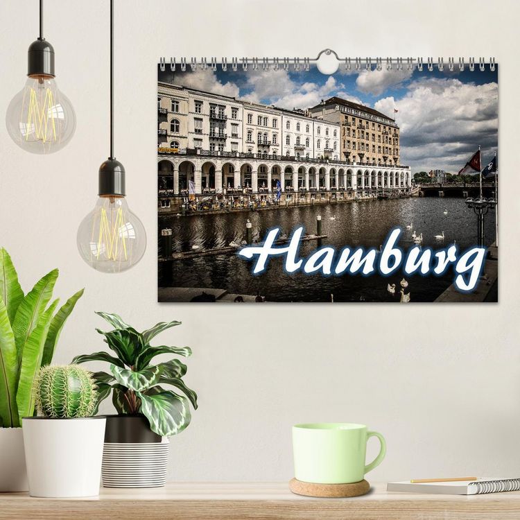 Produktbild: Hamburg (Wandkalender 2026 DIN A4 quer), CALVENDO Monatskalender