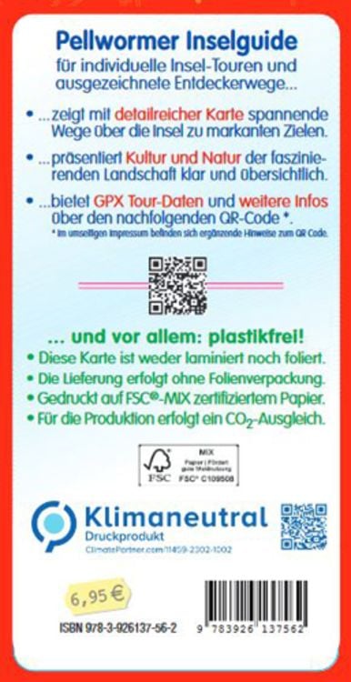Produktbild: Pellworm - Touristische Karte