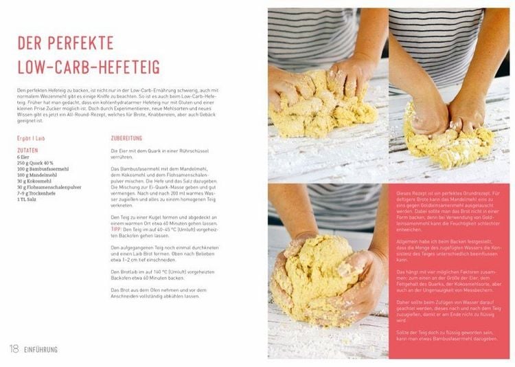 Produktbild: Low Carb baking. Brot, Br&ouml;tchen & Baguette