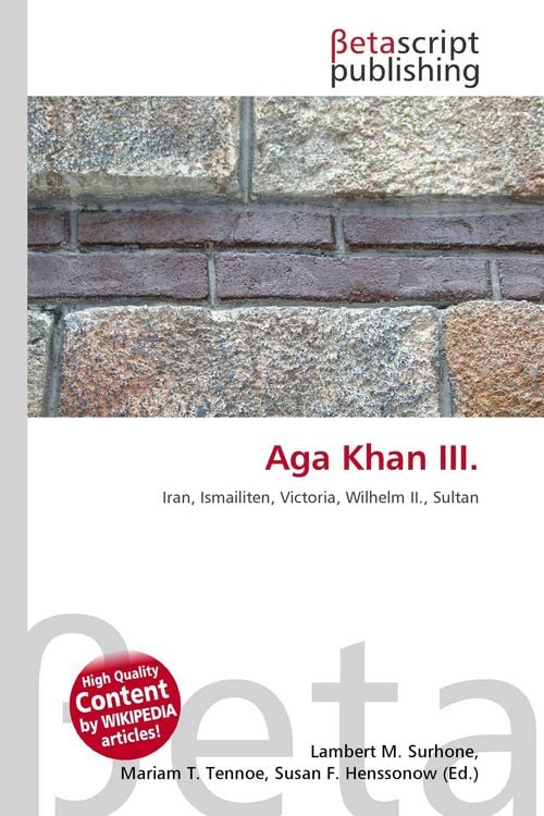 Produktbild: Aga Khan III.