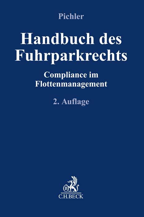 Produktbild: Handbuch des Fuhrparkrechts