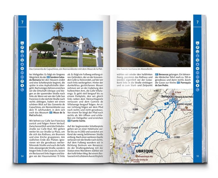 Produktbild: KOMPASS Wanderf&uuml;hrer S&uuml;dliches Andalusien, Costa de la Luz, Costa del Sol, Costa Tropical und Costa Almeria, 55 Touren mit Extra-Tourenkarte