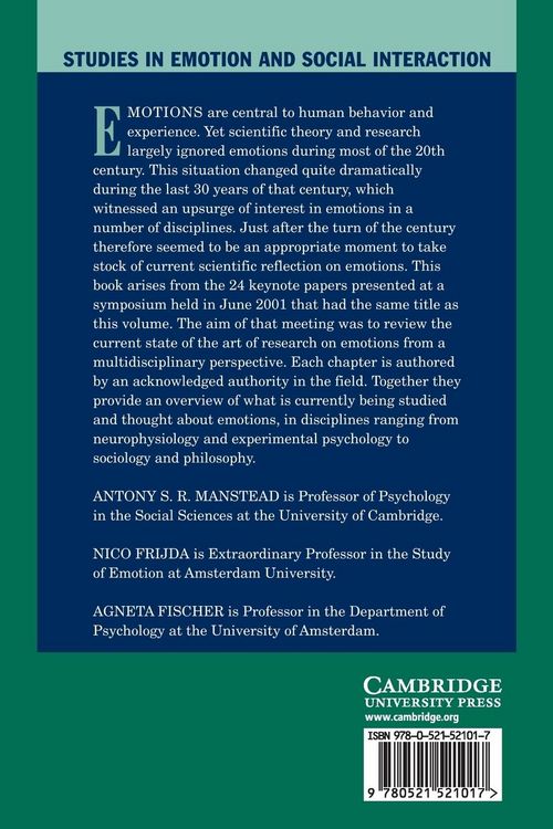 Produktbild: Feelings and Emotions