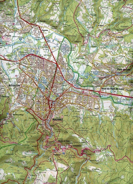 Produktbild: Montagne Noire (Est) Mazamet.PNR du Haut Languedoc