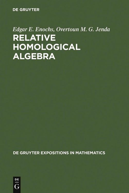 Produktbild: Relative Homological Algebra