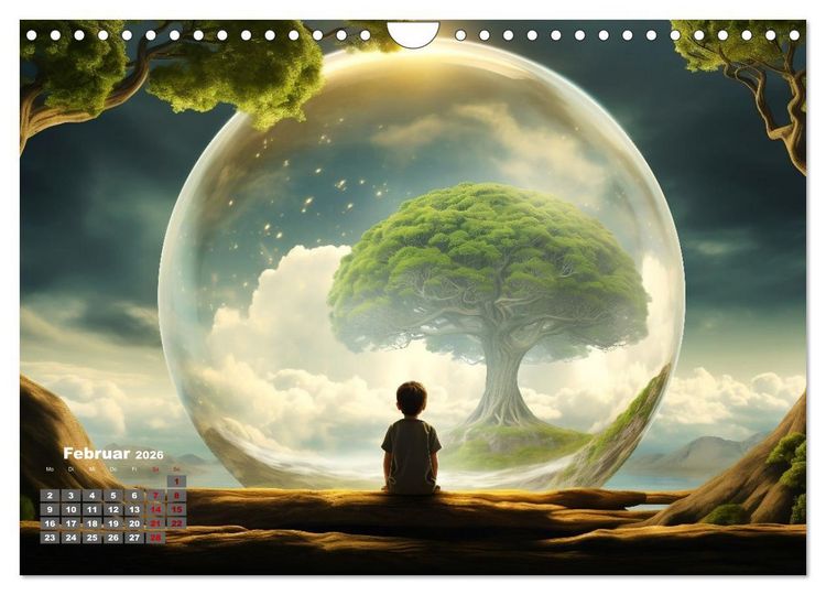 Produktbild: Fantastische Inselwelten (Wandkalender 2026 DIN A4 quer), CALVENDO Monatskalender