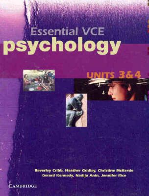 Produktbild: Essential Vce Psychology Units 3 and 4