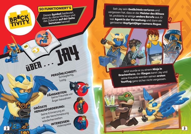 Produktbild: LEGO&reg; NINJAGO&reg; - Jays Drachenkr&auml;fte