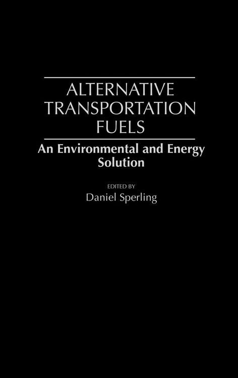 Produktbild: Alternative Transportation Fuels