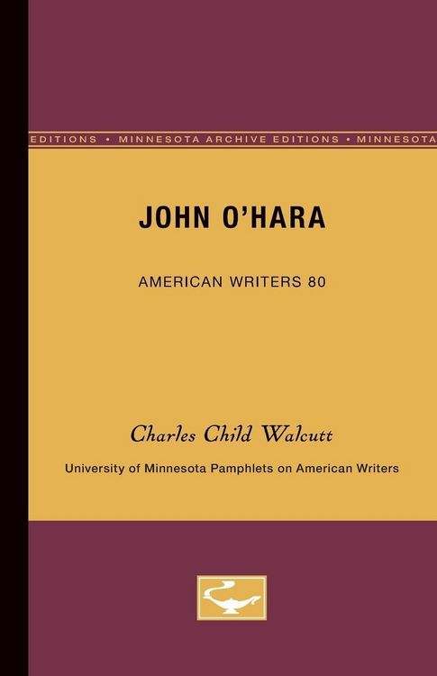 Produktbild: John O'Hara - American Writers 80