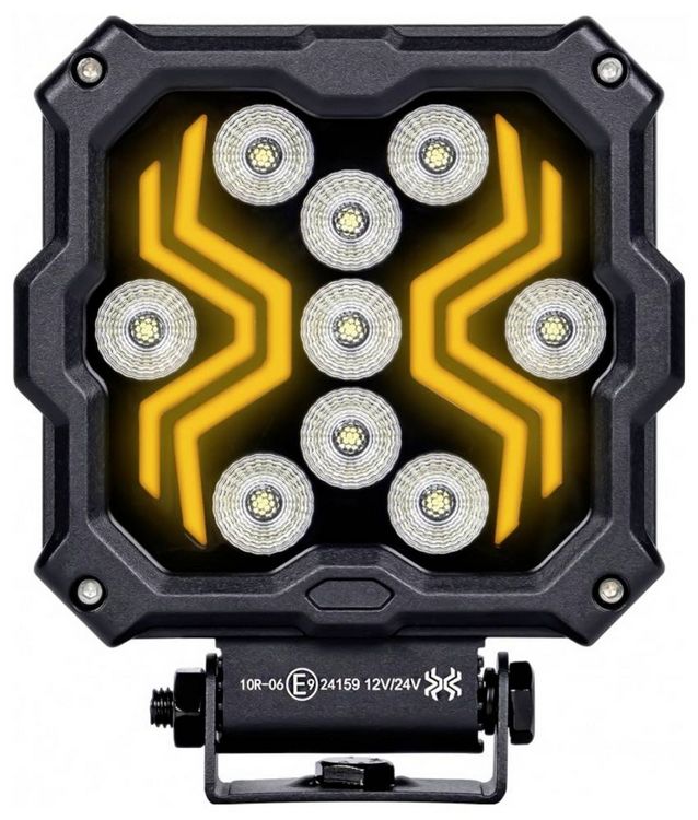 Produktbild: SecoR&uuml;t LED-Arbeitsscheinwerfer 12 V/DC, 24 V/DC L0195 (B x H x T) 120 x 140 x 35mm 1700lm