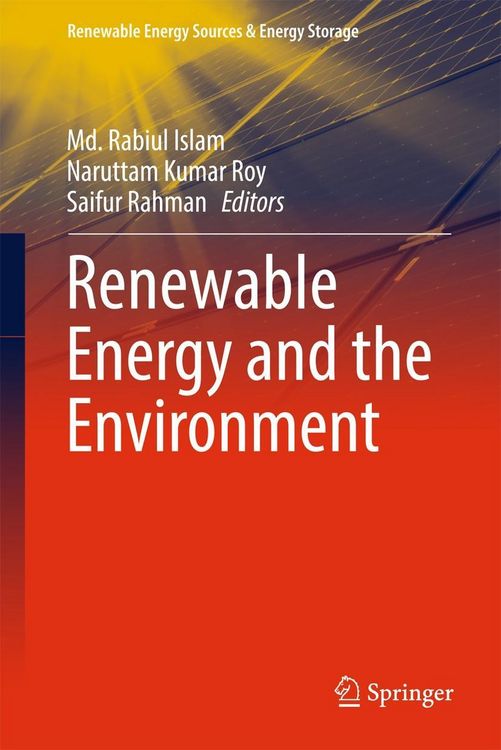 Produktbild: Renewable Energy and the Environment