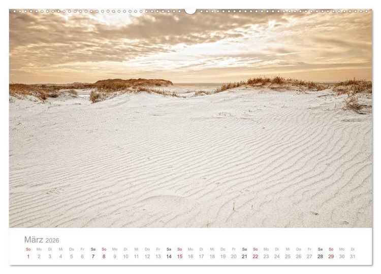 Produktbild: St. Peter-Ording. Deutschlands gr&ouml;&szlig;te Sandkiste (Wandkalender 2026 DIN A2 quer), CALVENDO Monatskalender