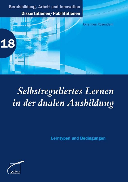 Produktbild: Selbstreguliertes Lernen in der dualen Ausbildung