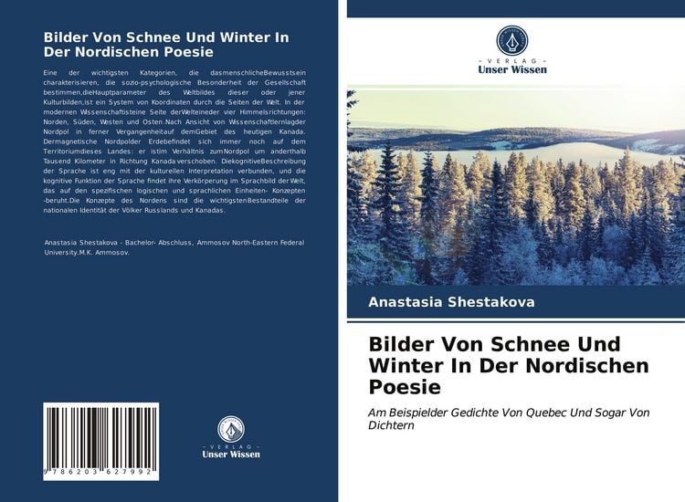 Produktbild: Bilder Von Schnee Und Winter In Der Nordischen Poesie