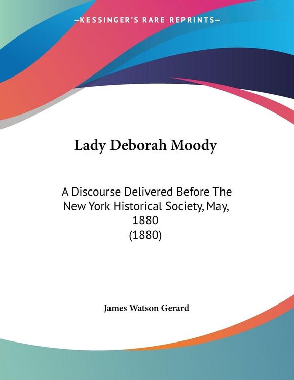 Produktbild: Lady Deborah Moody