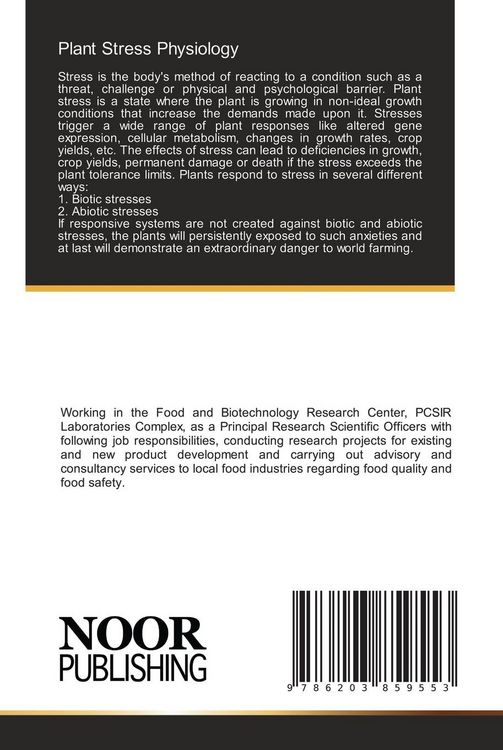 Produktbild: Plant Stress Physiology