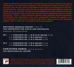 Produktbild: Mozart's Violin-The Complete Violin Concertos
