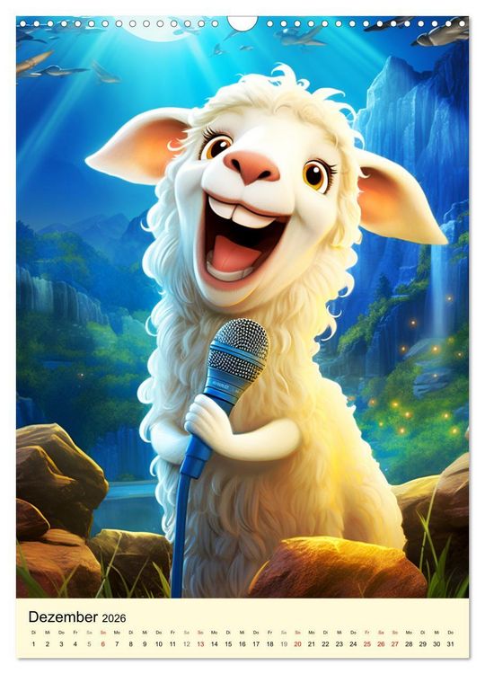 Produktbild: Bauernhof. Tierischer Humor auf dem Land (Wandkalender 2026 DIN A3 hoch), CALVENDO Monatskalender