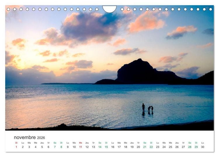 Produktbild: Magnifique &icirc;le Maurice (Calendrier mural 2026 DIN A4 vertical), CALVENDO calendrier mensuel