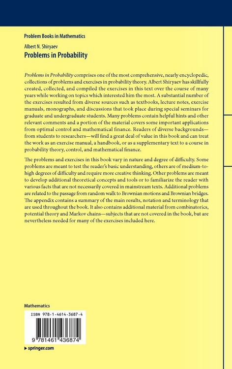 Produktbild: Problems in Probability