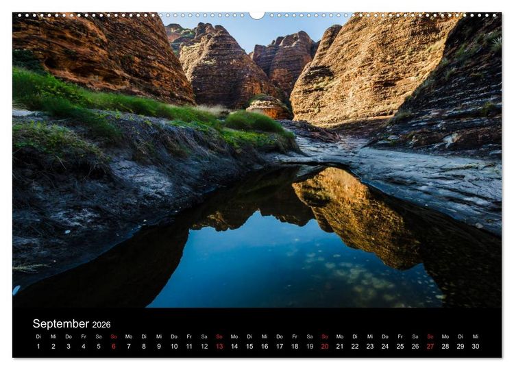 Produktbild: Australien - Kimberley (hochwertiger Premium Wandkalender 2026 DIN A2 quer), Kunstdruck in Hochglanz