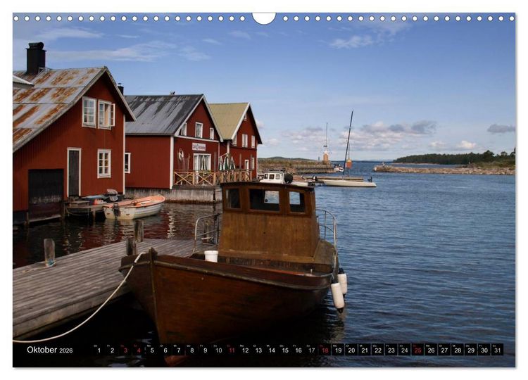Produktbild: Schweden + Norwegen (Wandkalender 2026 DIN A3 quer), CALVENDO Monatskalender