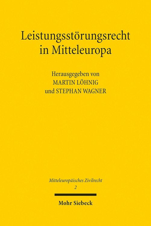 Produktbild: Leistungsst&ouml;rungsrecht in Mitteleuropa