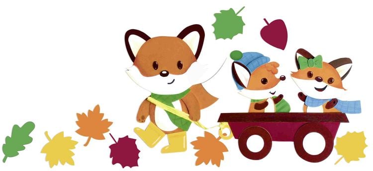 Produktbild: URSUS Fensterbild "Autumn Joy"
