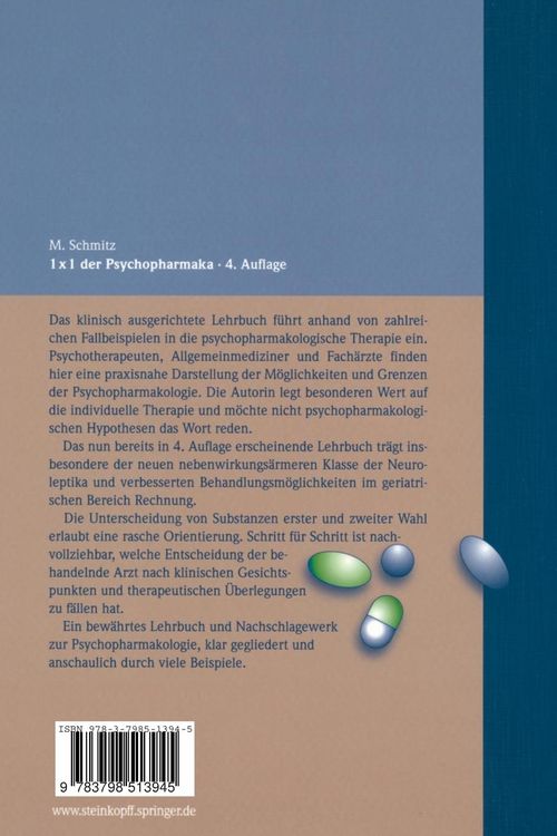 Produktbild: 1 &times; 1 der Psychopharmaka