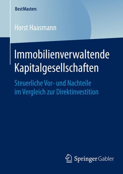 Produktbild: Immobilienverwaltende Kapitalgesellschaften