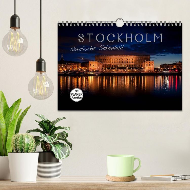 Produktbild: Stockholm - Nordische Sch&ouml;nheit (Wandkalender 2026 DIN A4 quer), CALVENDO Monatskalender